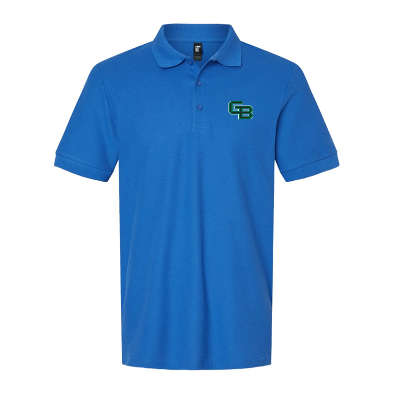 Men's  Wisconsin Green Bay Phoenix Gildan Hammer Pique Polo